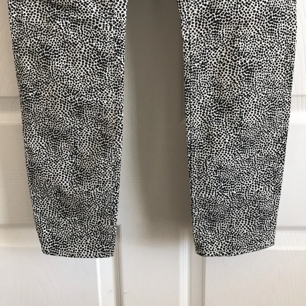MADEWELL Safari Dot‎ Skinny Ankle Jeans / 25